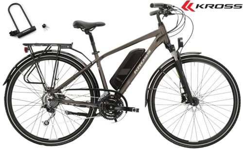 Rower elektryczny Kross Trans Hybrid 28'' M 19'' Brązowy 2023