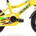 Rower dziecięcy Romet Tom 12 cali żółty