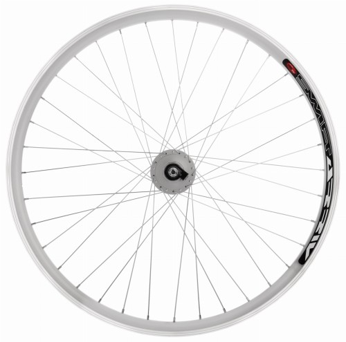 Koło 28 z prądnicą Shimano w piaście