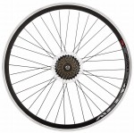  Koło 24'' Stars Circle tylne czarne + wolnobieg Shimano 7rz