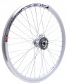 Koło 26'' Stars Circle tylne aluminiowe torpedo srebrne