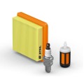 Zestaw serwisowy Stihl nr 30 do kos FS 89, FS 91, FS 111 oraz innych urządzeń HT 102, HT 103, HT 105, KM 91, KM 111 wyposażony jest w filtr powietrza, świeca zapłonowa, filtr paliwa, głowica ssąca