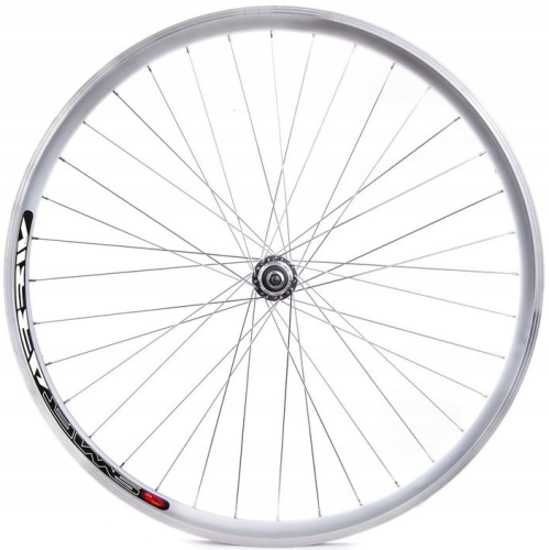 Koło 24 Stars Circle tył aluminiowe pod wolnobieg srebrne