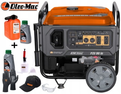 Inwerterowy agregat prądotwórczy Oleo-Mac PZU 90IE 7,5kW 230V