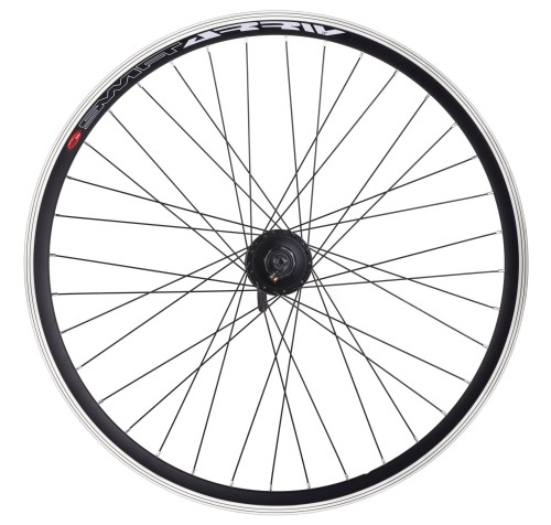Koło 26 cali z prądnicą Shimano i hamulcem tarczowym centerlock