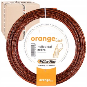 Żyłka tnąca Oleo-Mac spiralna zebra 2.7 mm x 15 m