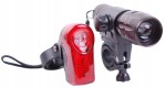 Komplet lamp rowerowych Romet R-305 LED