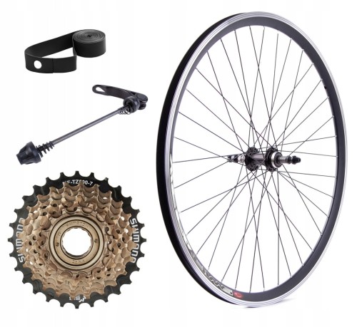 Koło 28 Stars Circle QR z wolnobiegiem Shimano MF-TZ500