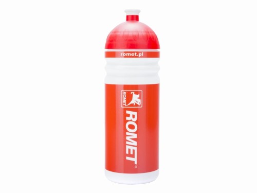 Bidon rowerowy Romet czerwono-biały