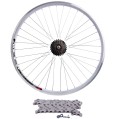 Koło 28 z kasetą nakręcaną 7 rzędową Shimano