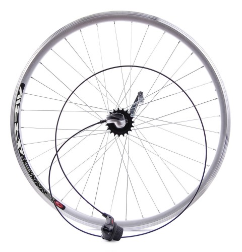 Koło 26" Stars Circle z piastą Shimano Nexus 3V srebrne