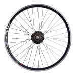  Koło 26 tylne Stars Circle z wolnobiegiem Shimano 6rz czarne 
