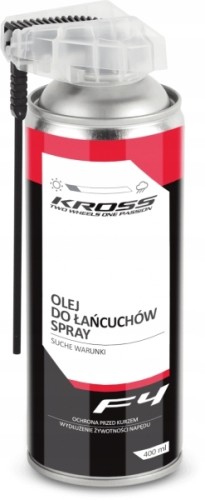 Olej w spray do łańcucha Kross F4