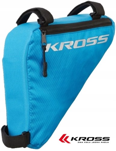 Niebieska sakwa trójkątna Kross Triangle Bag