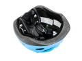 Kask juniorski Romet 510 w kolorze niebieskim